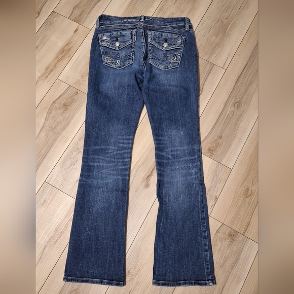 Ladies Silver Jeans - Picture 5 of 5